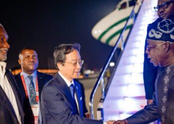 Tinubu Arrives in Japan