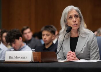 Photo of Susan Monarez, a seasoned health scientist.