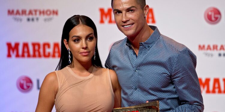 Photo of Cristiano Ronaldo and Georgina Rodriguez