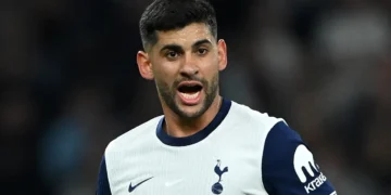 Cristian Romero Takes Over as Tottenham Captain Following Son’s Departure Photo of Cristian Romero