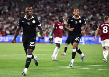Chelsea Players Celebrating