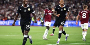 Chelsea Crush West Ham 5-1 to Top Premier League Table as Potter Faces Growing Pressure Chelsea Players Celebrating