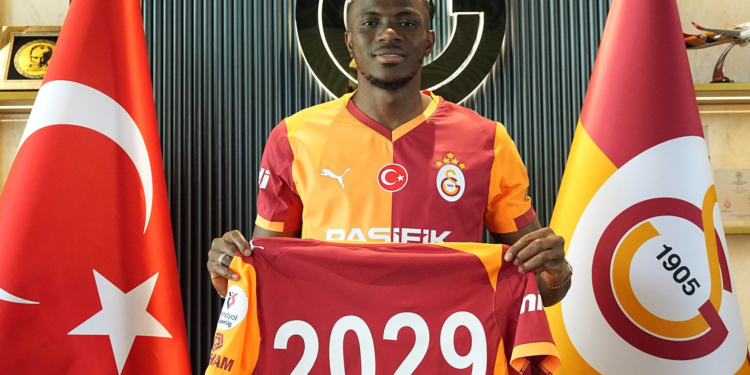 Moment Victor Osimhen Sealed Move to Galatasaray