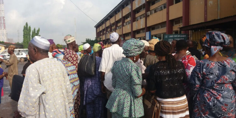 Photo of Nigerian Pensioners