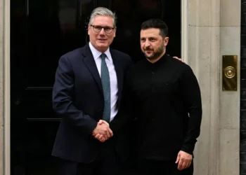 Photo of Starmer and Zelensky