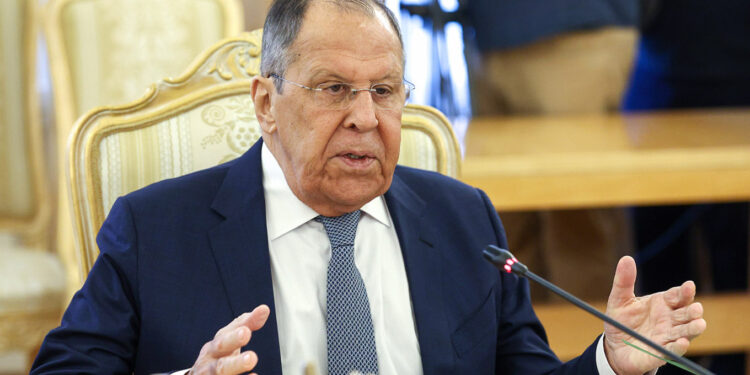 Photo of Russian Foreign Minister Sergei Lavrov