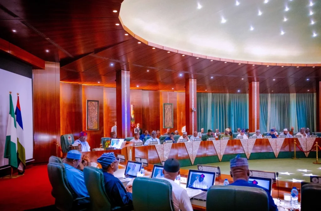 Photo of NEC meeting in nigeria