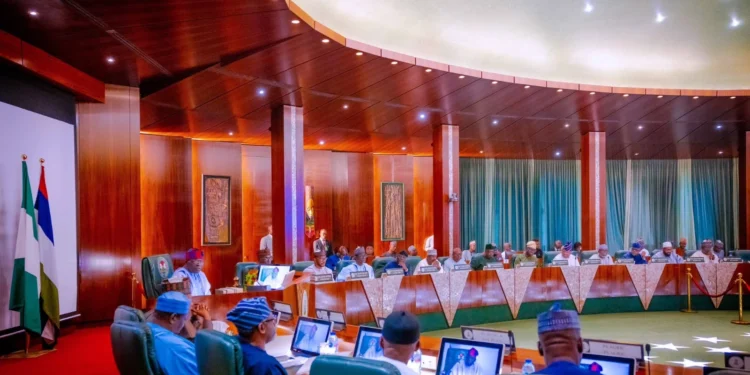 Photo of NEC meeting in nigeria