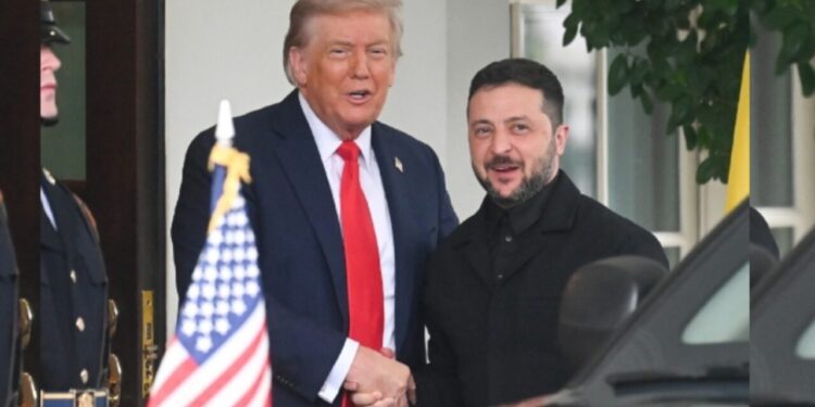 Trump and Zelensky Meet at White House