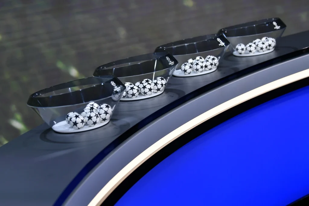 champions league group draw 2020 balls