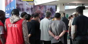 EFCC, Immigration Repatriate 51 Foreign Nationals Convicted of Cybercrime EFCC, Immigration Repatriate 51 Foreign Nationals