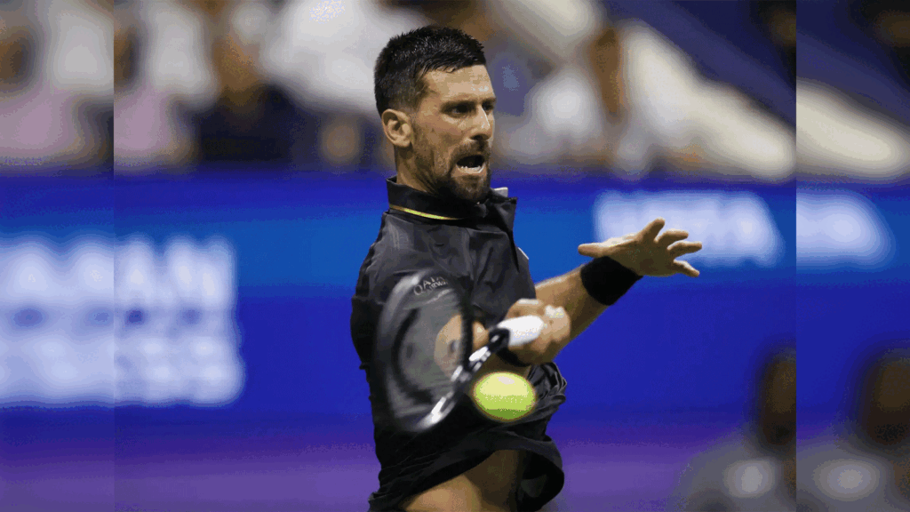 djokovic fights off qualifier to make us open third round