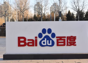 Photo of Baidu sign