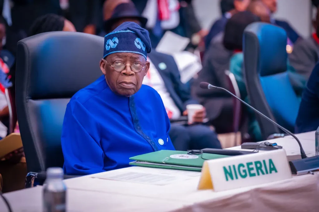 Photo of President Tinubu