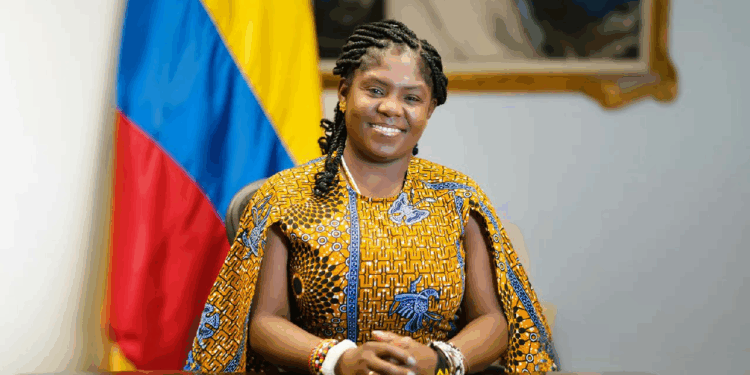 Vice President of the Republic of Colombia, Francia Márquez.
