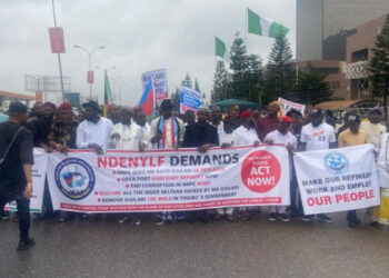 Niger Delta Youths Protest