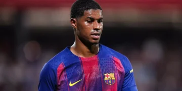 Rashford Slams Man United’s Lack of Long-Term Strategy After Barcelona Loan Move Photo of Marcus Rashford in barcelona