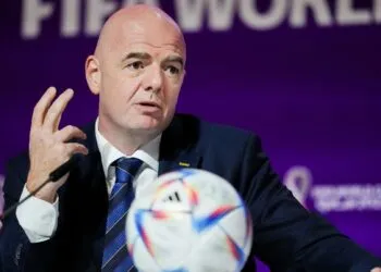 Photo of FIFA President Gianni Infantino
