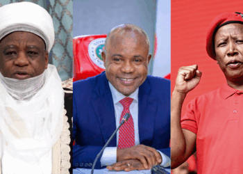 Sultan, Governor Mbah, and Julius Malema