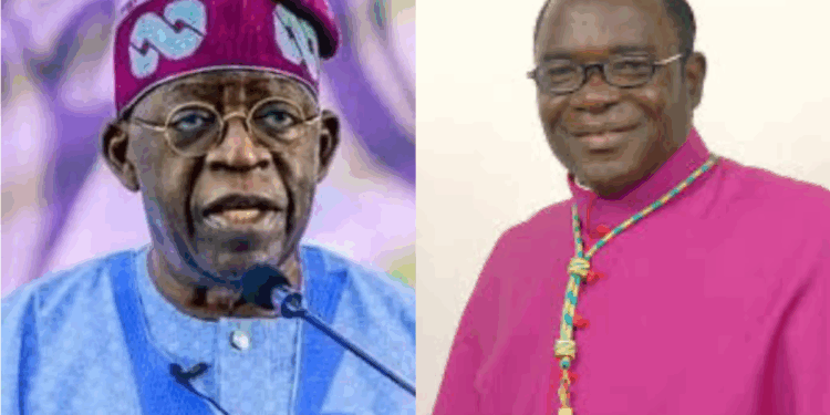 Tinubu and Bishop Matthew Kukah