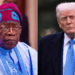 Photo combo of Tinubu and Trump