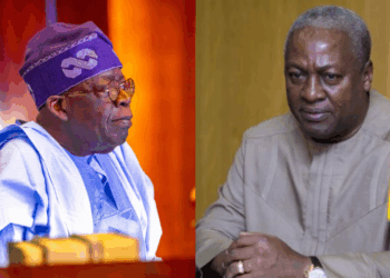 Photo of Tinubu and Mahama