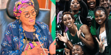 D’Tigress Make History with Fifth Straight AfroBasket Title as Oluremi Tinubu Hails Their Victory Photo of Oluremi Tinubu and D'Tigress