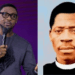 A photo combo of Fatoyinbo and Ayo Babalola