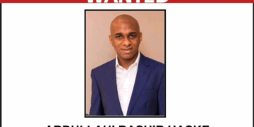 EFCC Declares Atiku’s Son-in-Law, Bashir Haske, Wanted for Alleged Money Laundering Photo of Atiku’s Son-in-Law, Bashir Haske.