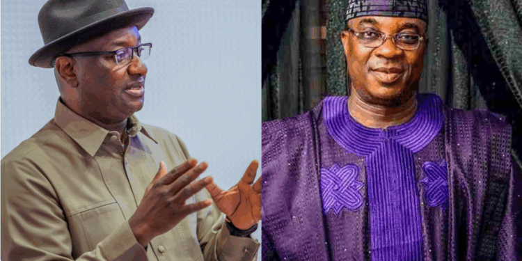 Photo combo of Festus Keyamo and Wasiu Ayinde