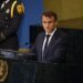 Emmanuel Macron at the UNGA