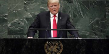 US to Pledge $2bn for UN Humanitarian Aid in 2026 Amid Sharp Funding Decline Trump addressing United Nations