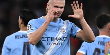 Haaland Hits 50 Champions League Goals as City Defeat Napoli 2-0 Photo of Erling Haaland