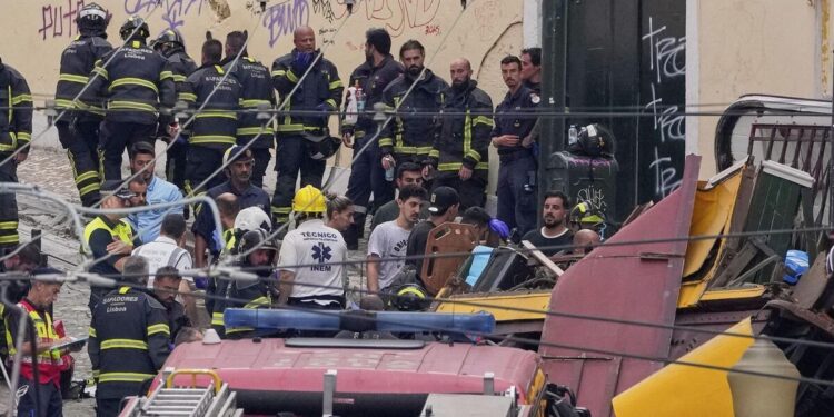 Lisbon Funicular Crash