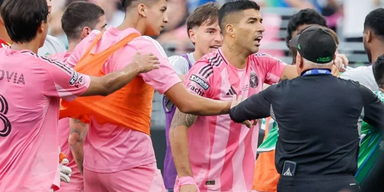 Inter Miami Players Fighting