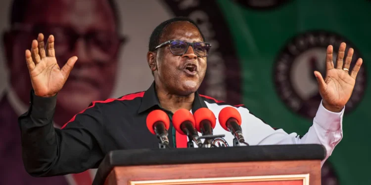 Malawi’s President Lazarus Chakwera