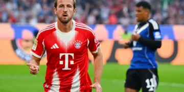Harry Kane Shines as Bayern Crush Hamburg 5-0 to Go Top of Bundesliga photo of Harry Kane