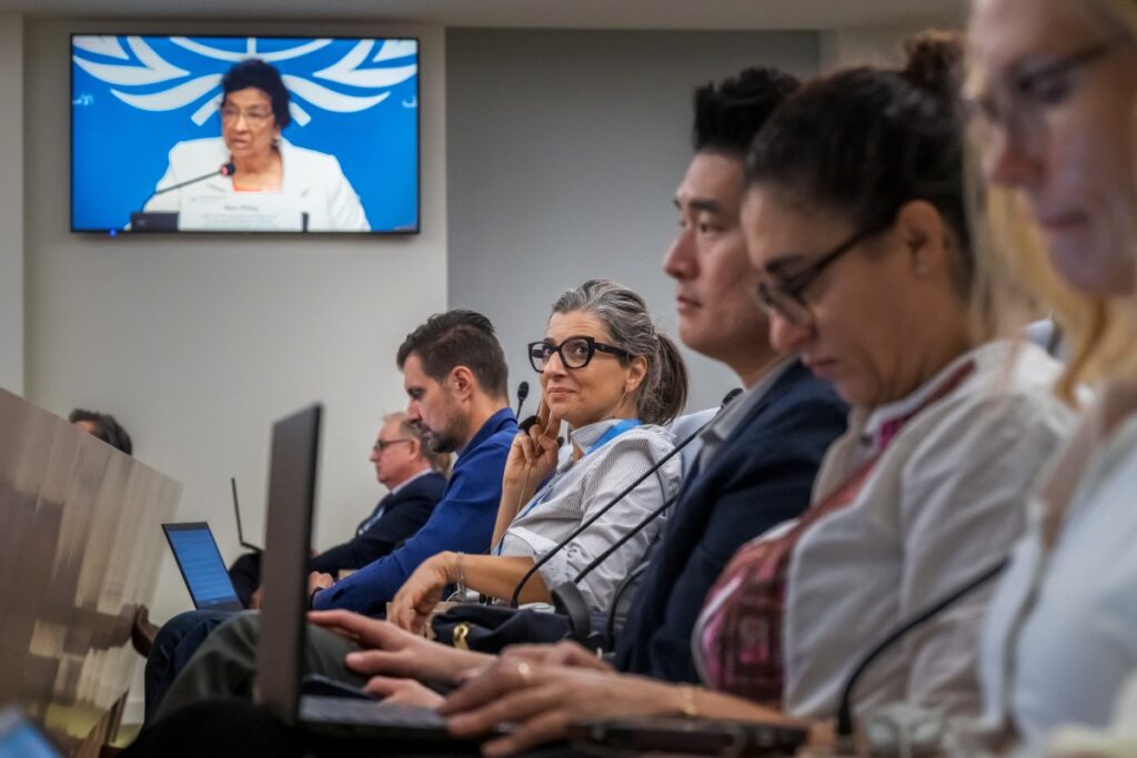 AFP 20250916 74MV9WE v1 MidRes SwitzerlandIsraelPalestinianUnConflictRightsInve