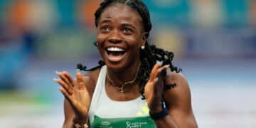 Tobi Amusan Cruises Into 100m Hurdles Semi-Finals at World Championships Photo of Tobi Amusan