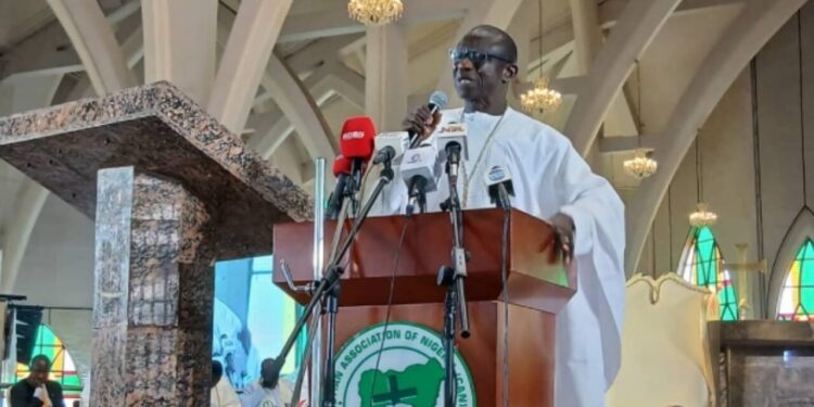 The National President of the Pentecostal Fellowship of Nigeria (PFN), Bishop Wale Oke.