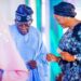 Photo of President Tinubu and his wife, Remi Tinubu.