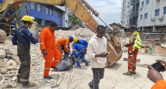Bukding Collapse at Yaba