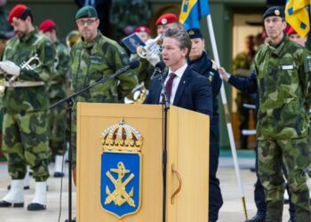 Photo of Swedish Defense Minister Pal Jonson