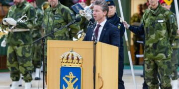 Photo of Swedish Defense Minister Pal Jonson