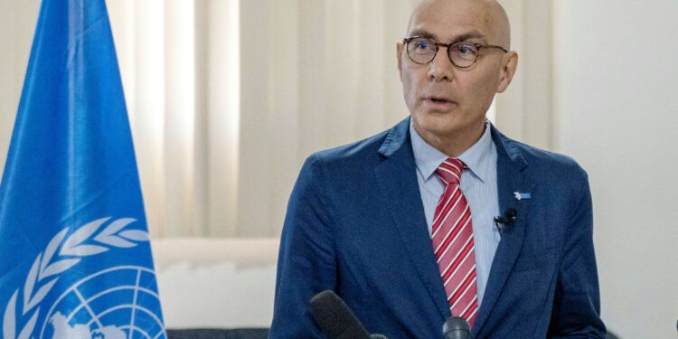 UN High Commissioner for Human Rights Volker Turk