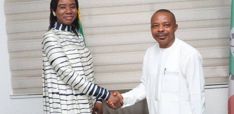 The Director General of the National Pension Commission (PenCom), Mrs. Omolola Oloworaran, paid a courtesy visit to the President of the Nigeria Labour Congress (NLC), Joe Ajaero.