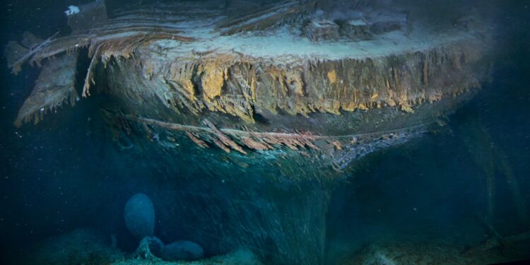 Photo of HMHS Britannic