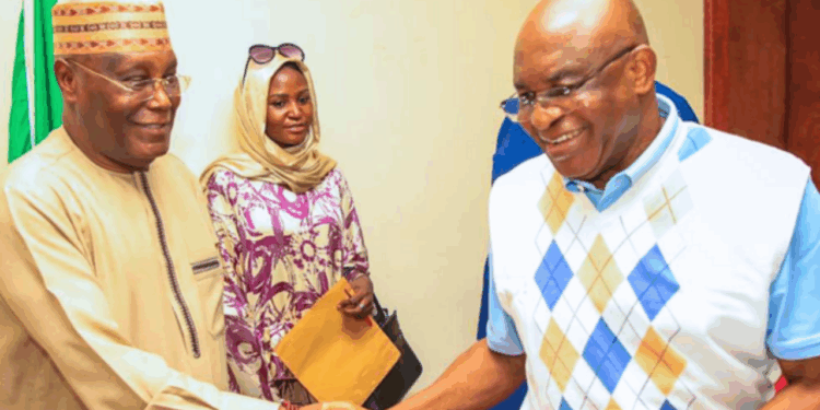 Photo of Atiku and David Mark