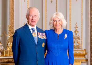 Photo of King Charles III and Queen Camilla