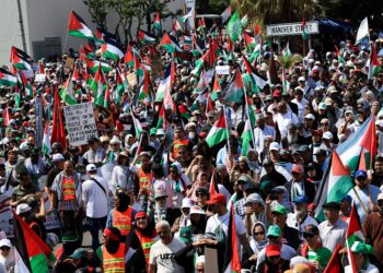 Thousands March in Cape Town Demanding South Africa Cut Ties With Israel